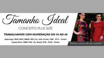 Inaugurao da Loja Tamanho Ideal Plus Size - Campo Bom - 24 de Abril - 15hs