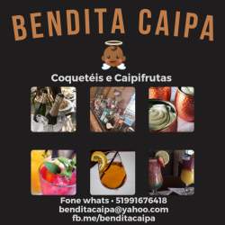 BENDITA CAIPA SERVIO DE DRINKS, ASSADOS E PARRILLA, EQUIPE DE GARONS 