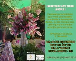  ENCONTRO DE ARTE FLORAL - MDULO I