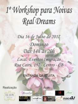 1 Workshop para Noivas - Real Dreams