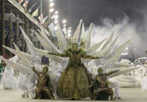 Baixada Santista marca presena no Carnaval do Rio de Janeiro