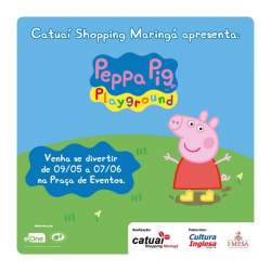 Playground da Peppa Pig em Maring