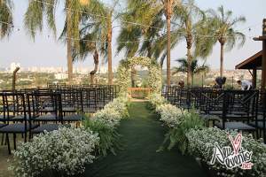 Casamento Bianca e Alan no espao Catavento - Decorao Bella Flor 