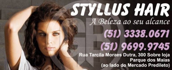 Styllus Hair Estetica Sal�o Dia da Noiva Maquiagem para Festa e Eventos Porto Alegre