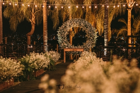 DECORAO AO AR LIVRE PARA CASAMENTO