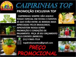 Caipirinhas Top - TopDrink's Bartenders - Sapiranga