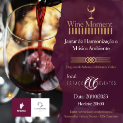 Descubra o Wine Moment: Uma Noite de Degustao, Sabores e Harmonia*