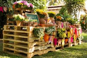 Como decorar com os Pallets? 
