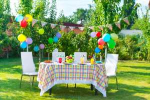 Festa infantil ao ar livre, vale a pena?