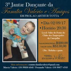  Em prol ao Arthur Totta - III Jantar Danante da Famlia Valrio e Amigos - 