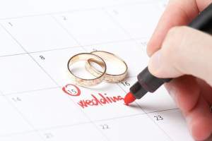 Como escolher a data do casamento?