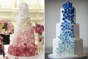 Tend�ncia do Ombr� Cake!