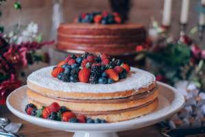 Sabores ex�ticos de bolos de Casamento