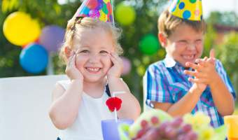 A import�ncia da festa de anivers�rio para as crian�as