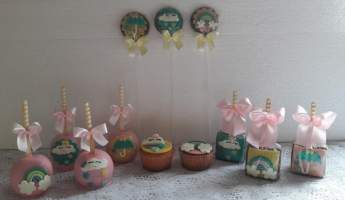 Doces decorados 