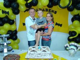 Festa de aniversrio de Thales Cristiano Becker Harff