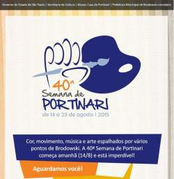 40 SEMANA DE PORTINARI
