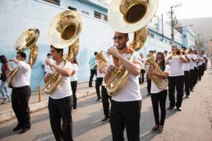 PROJETO M�SICAS NAS ESCOLAS PARTICIPA DE TODOS DESFILES C�VICOS EM BARRA MANSA