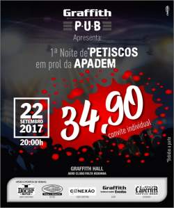 1 Noite de Petiscos em prol da APADEM