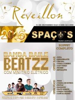 REVEILLON 2016 | SPAO'S - PEDRO LEOPOLDO
