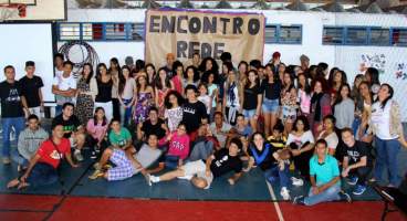 Encontro da juventude na ACM.