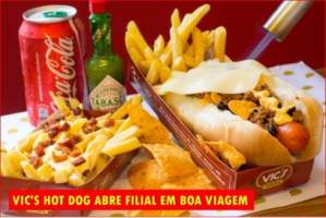 Vics Hot Dog abre filial em Boa Viagem