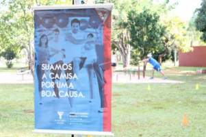 Sbado a favor da juventude no Parque da Cidade.