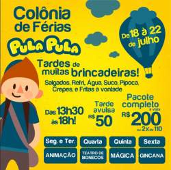 Colônia de Férias Pula Pula