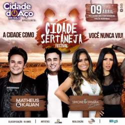 FESTIVAL CIDADE SERTANEJA PROMETE PARAR VOLTA REDONDA