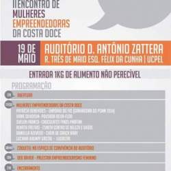 II Encontro de Mulheres Empreendedoras da Costa Doce