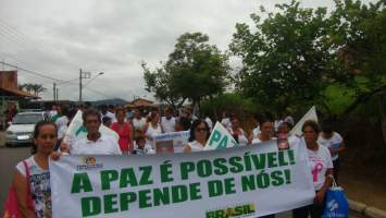  CAMINHADA PELA PAZ EM QUATIS 