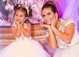 Filha da Cantora Aline Barros tem Festa no Tema Bailarina