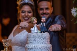 Casamento Caroliny e Carlos no Buffet Caversan em Bauru. 