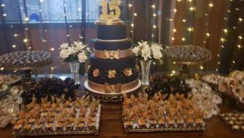  Aniversrio de 15 anos Kemilly por Arco ris Buffet e Decorao