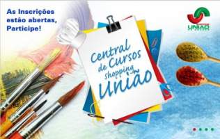 Programa��o dos Cursos do Shopping Uni�o para Setembro