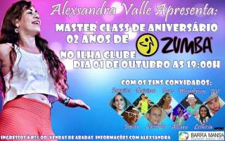 MASTER CLASS DE ZUMBA EM BARRA MANSA