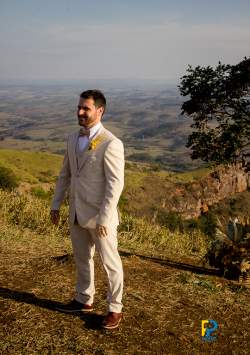 Maravilhosa cerimnia de casamento de Nathlia e Matheus.