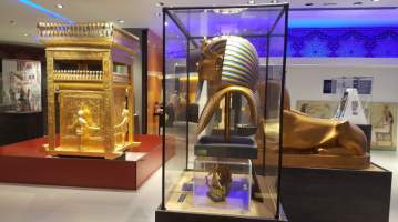 Center Shopping de Uberlndia traz museu que retrata a historia do Egito Antigo