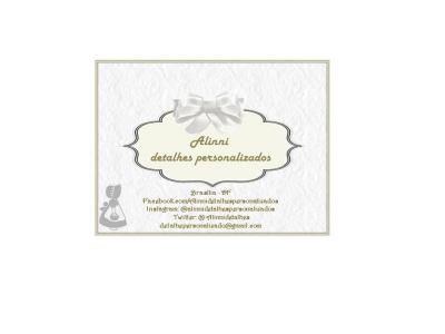 Alinni detalhes personalizados