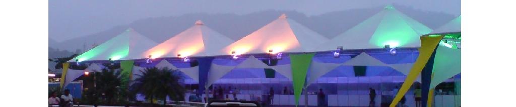 STATUS EVENTOS COBERTURA EM TENDA PIRAMIDAL