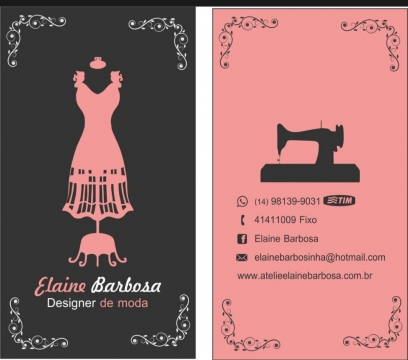 ATELI ELAINE BARBOSA vestidos
