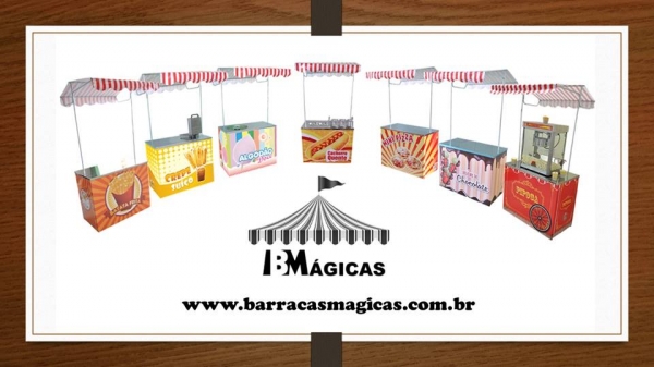 Barracas Mgicas Barraquinhas de Alimentao para Festa e Eventos