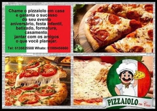 Pizzaiolo em Casa Pizza a Domicilio para Festa e Eventos