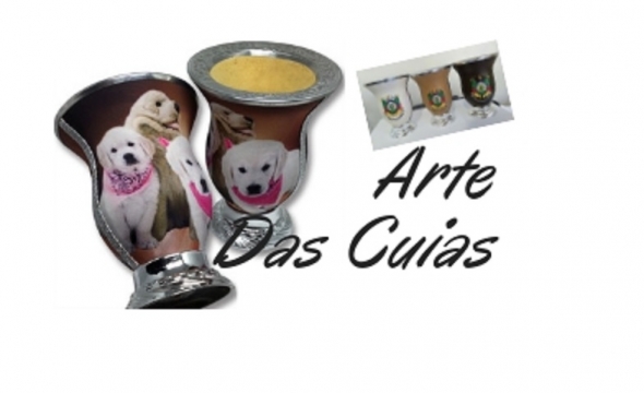 Arte das Cuias Personalizadas para Presente e Lembranas Novo Hamburgo