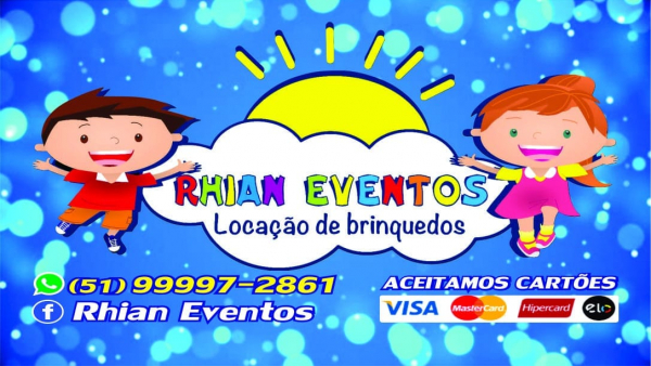 Rhian Eventos aluguel de brinquedos