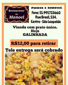 Novo Servio - PRATO ESPECIAL