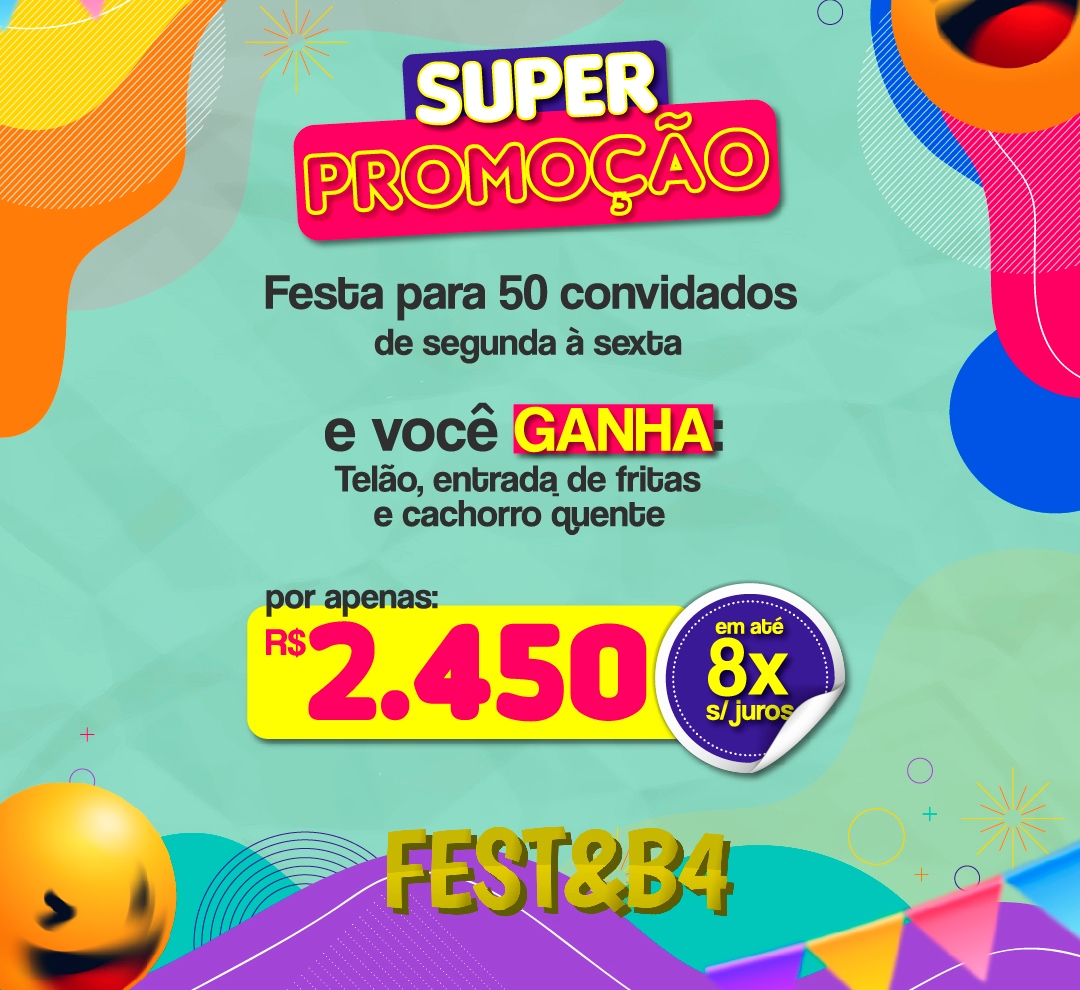 Promo��o para 50 convidados