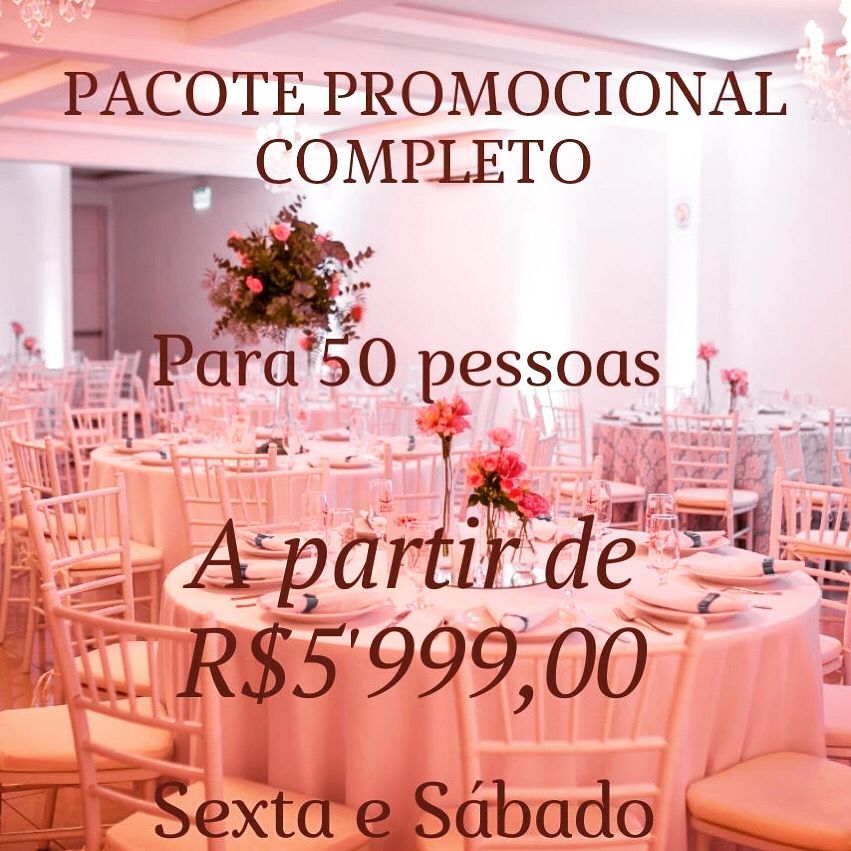 PACOTE PROMOCIONAL COMPLETO - SEXTA E SBADO